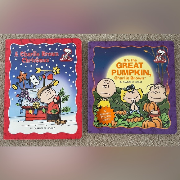 RUNNING PRESS KIDS Other Lot Of 2 Peanuts Board Books A Charlie